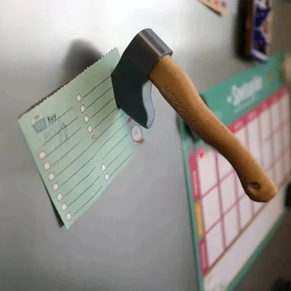 Kitchen Gadgets Novelty - Stiker Magnet Kulkas Pisau Lucu 3D