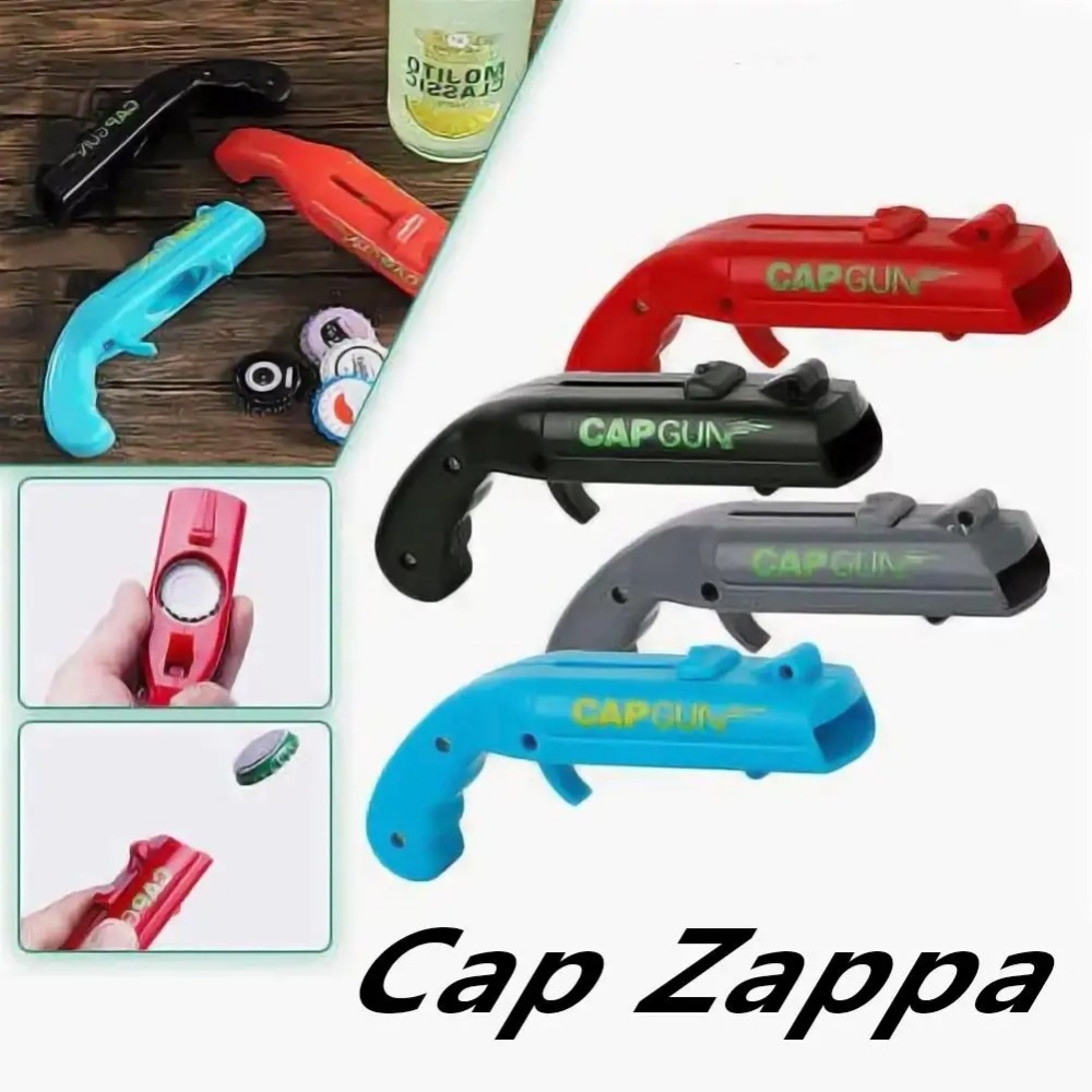 Kitchen Gadgets Novelty - Pembuka Botol Bir Kreatif Portabel, Peluncur