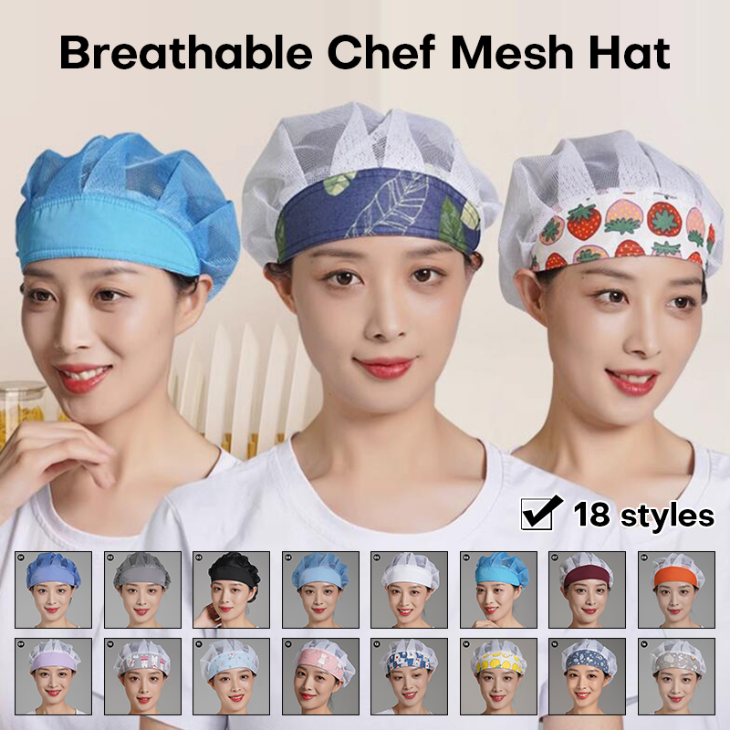 Kitchen Gadgets China - Topi koki anti debu Pria Wanita,