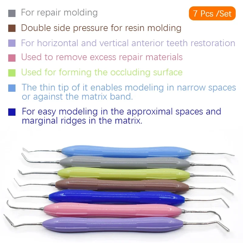 Silicone Spatula Set - Alat Profesional LM Arte Dental Kit
