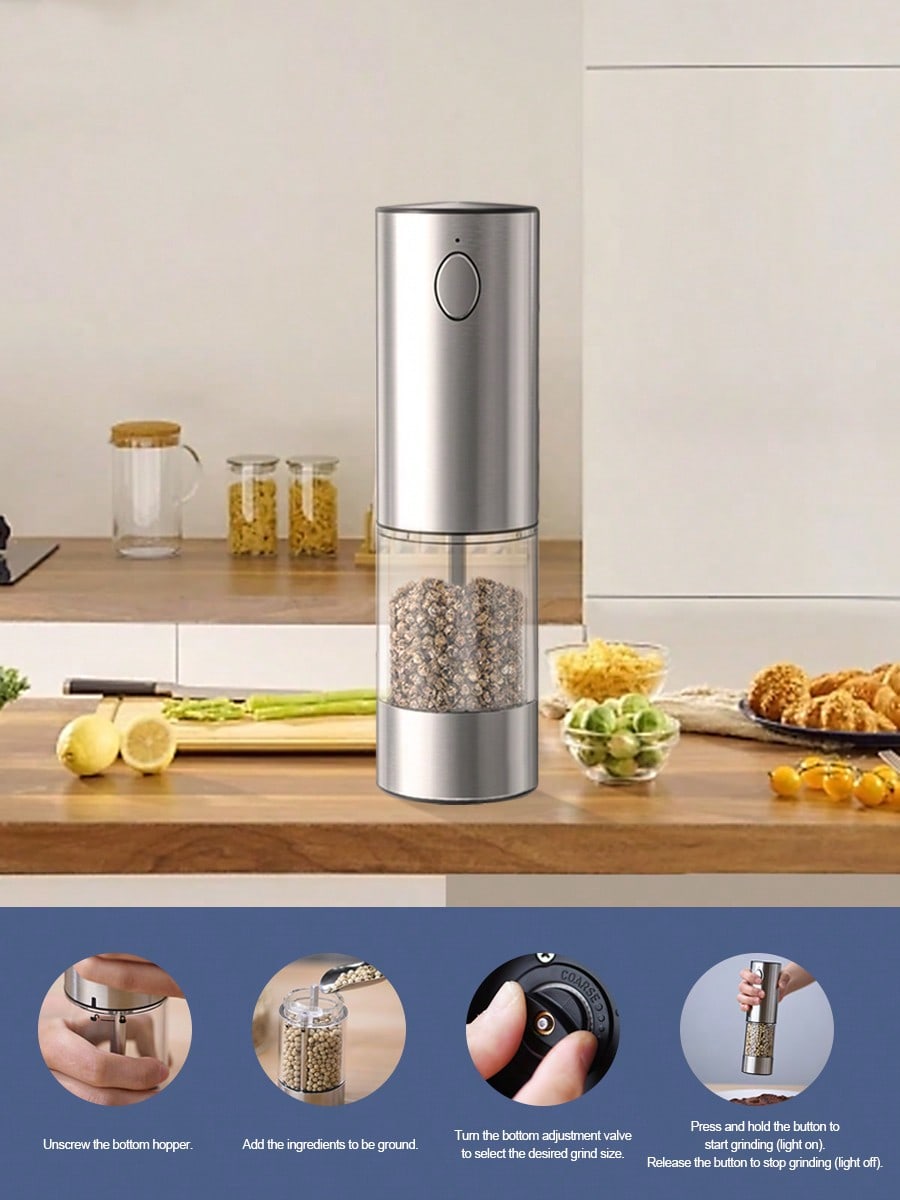 Kitchen Gadgets Gift Ideas - Set Penggiling Garam dan Merica Elektrik