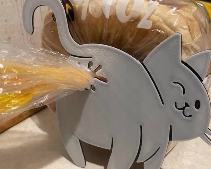 Kitchen Gadgets Novelty - 2 buah klip untuk menutup kemasan