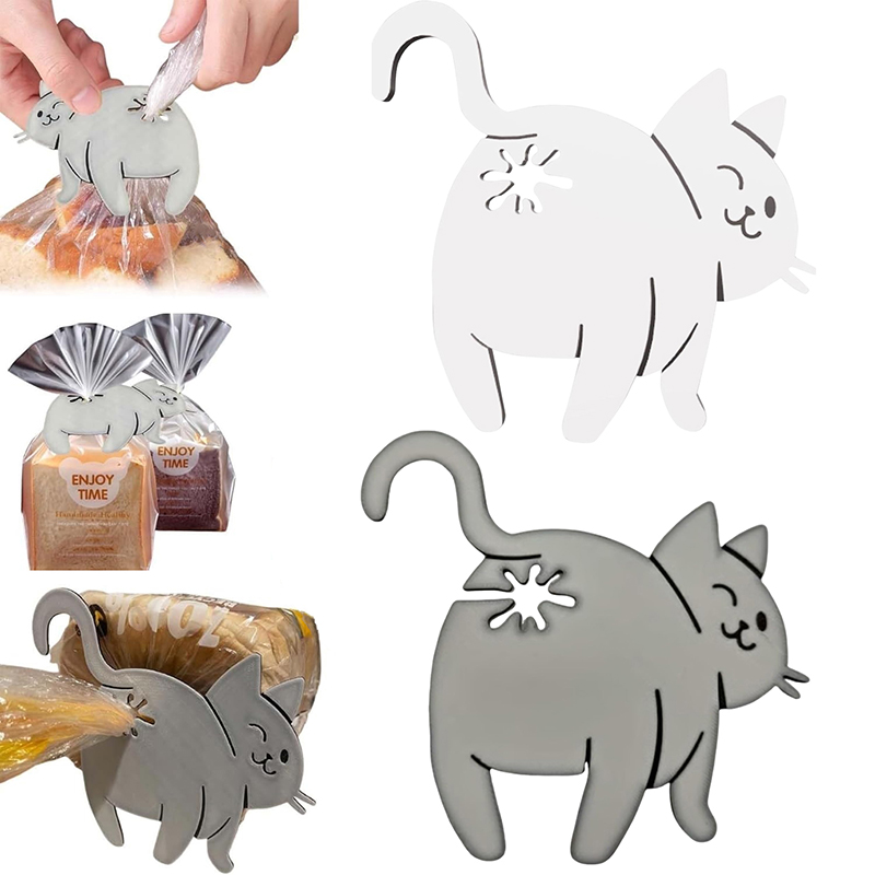 Klip Roti Pantat Kucing Lucu K - Kitchen Gadgets Novelty ulasan dan harga