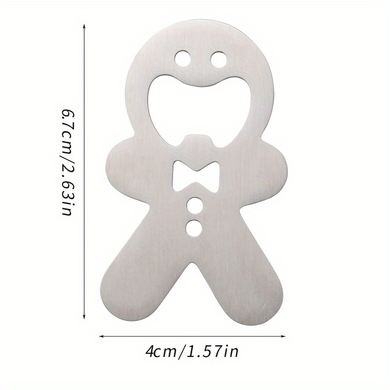 Pembuka Botol Gingerbread Man  - Kitchen Gadgets For Gifts ulasan dan harga