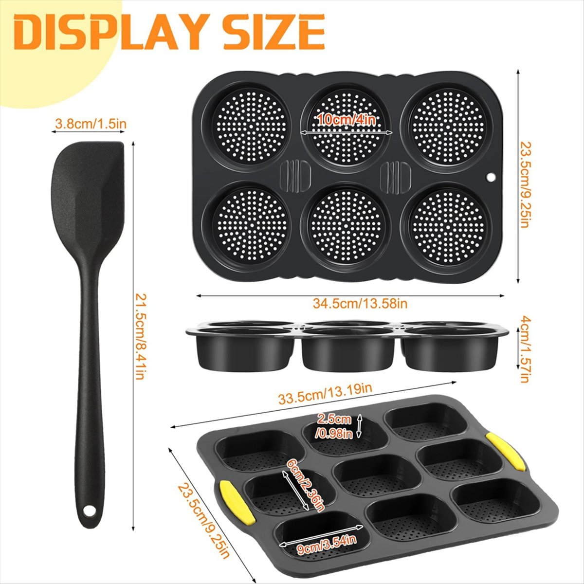 【ABFS】Set Loyang Roti Prancis  - Silicone Spatula Set ulasan dan harga