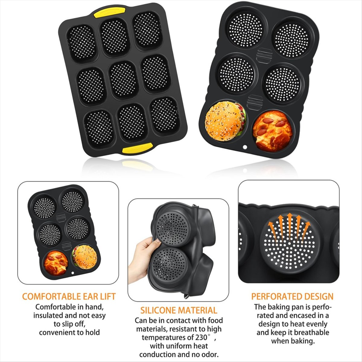 【ABFS】Set Loyang Roti Prancis  - Silicone Spatula Set ulasan dan harga