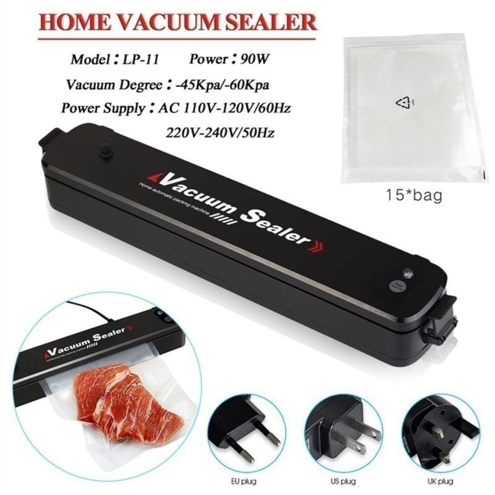 Mesin Penyegel Vakum Otomatis  - Kitchen Gadgets For Gifts ulasan dan harga