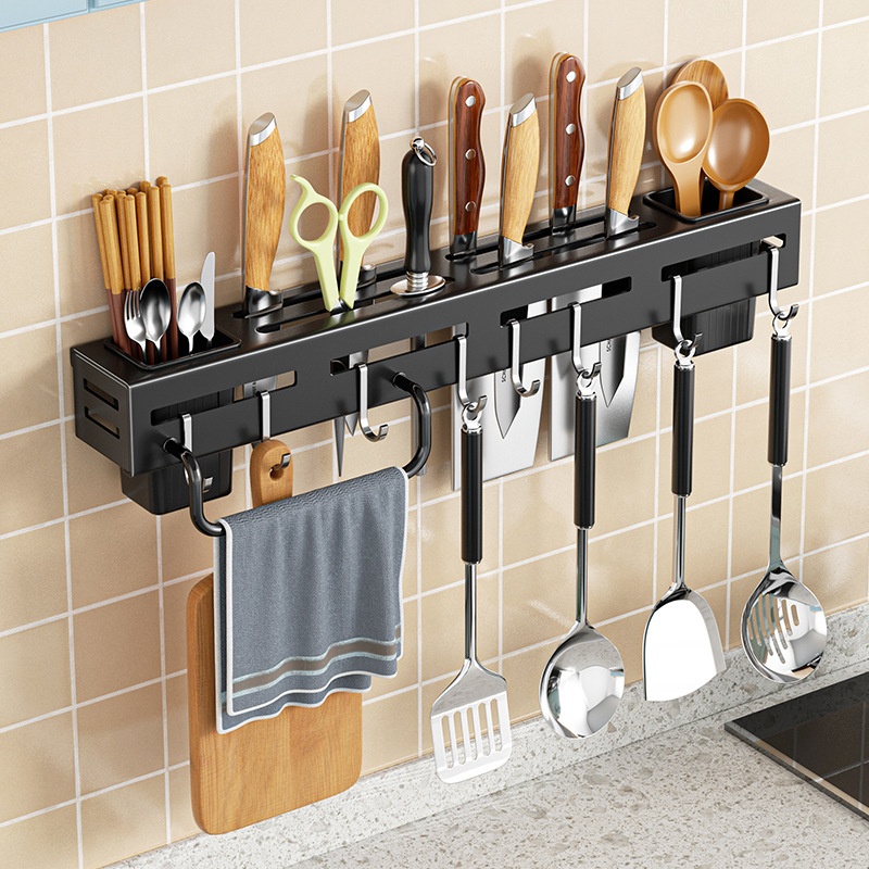 Rak Pisau Dapur Gantung Dindin - Kitchen Gadgets Rack Storage ulasan dan harga