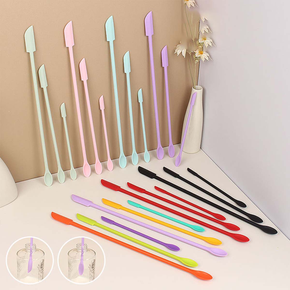 Set Spatula Rias Silikon Ujung - Silicone Spatula Set ulasan dan harga