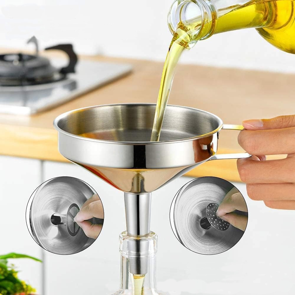 1 Buah Corong Minyak Goreng Ba - Kitchen Gadgets China ulasan dan harga