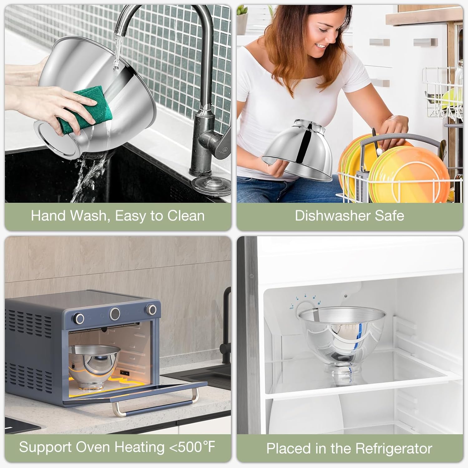 Mangkuk Stainless Steel 3-Quar - Kitchen Gadgets Machine ulasan dan harga