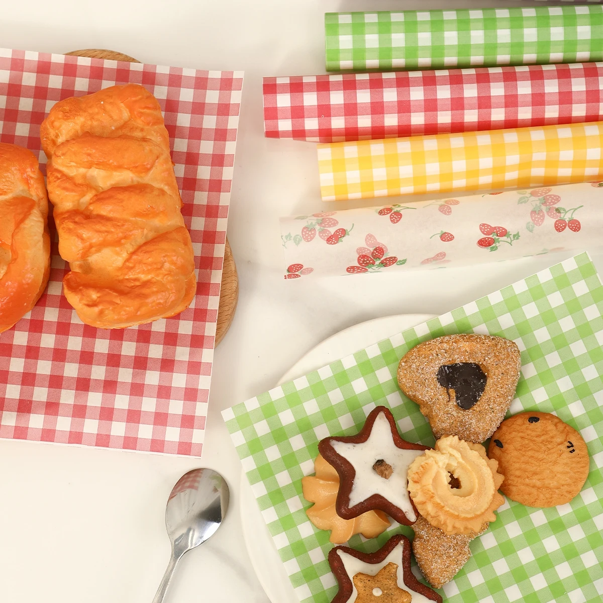 50 buah kertas pembungkus taha - Kitchen Gadgets For Gifts ulasan dan harga