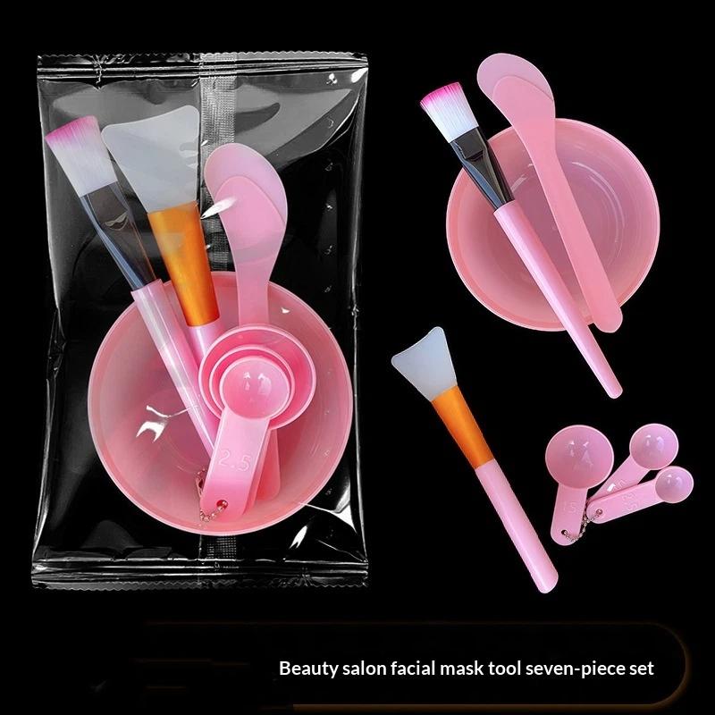【7Pcs Alat Pencampur Masker Wa - Silicone Spatula Set ulasan dan harga