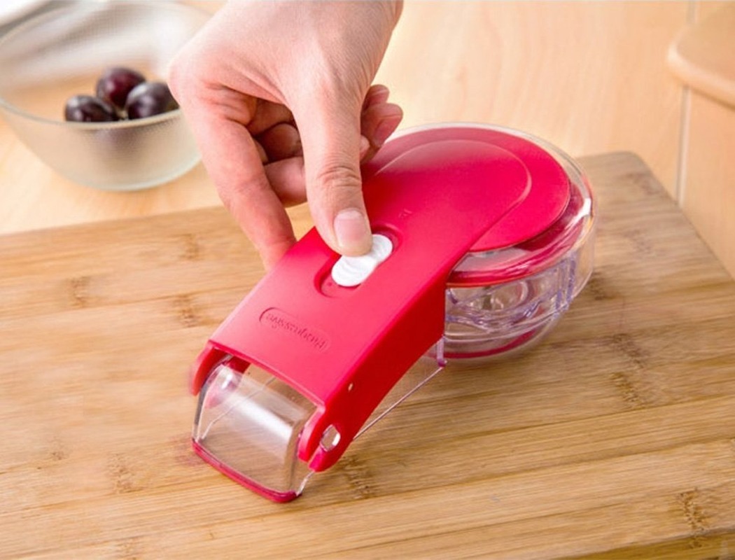 Alat Pengupas Biji Ceri 6 Luba - Kitchen Gadgets Novelty ulasan dan harga