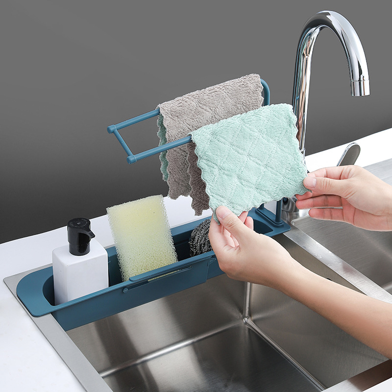 Rak Wastafel Teleskopik Rak Pe - Kitchen Gadgets Rack Storage ulasan dan harga