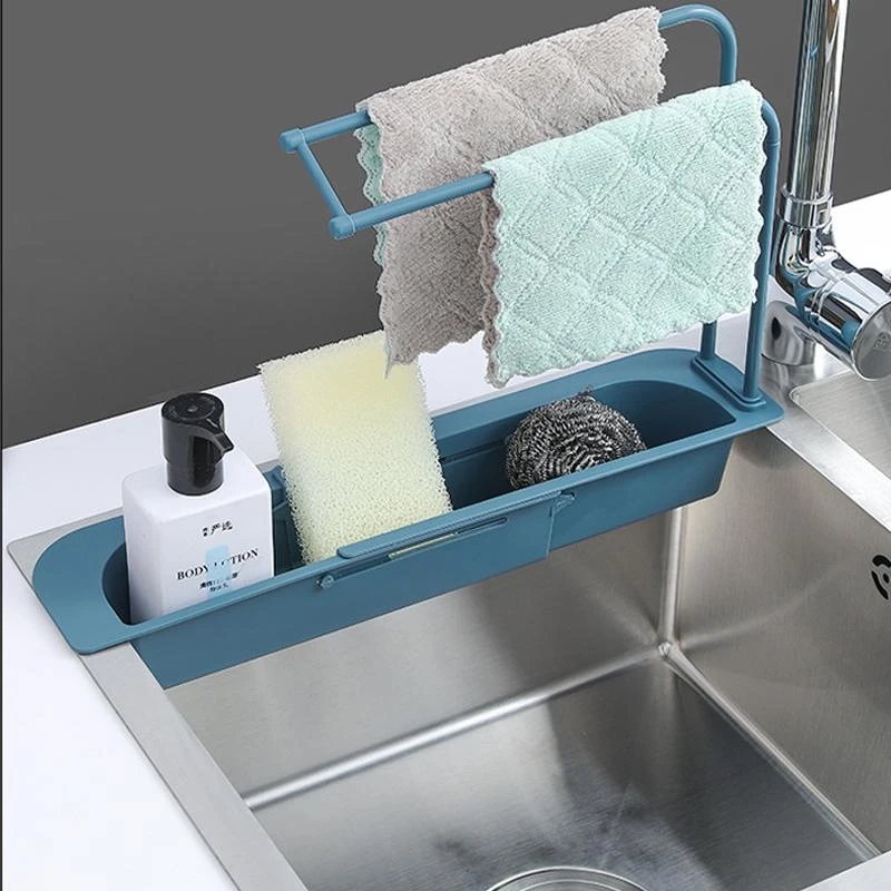 Rak Wastafel Teleskopik Rak Pe - Kitchen Gadgets Rack Storage ulasan dan harga
