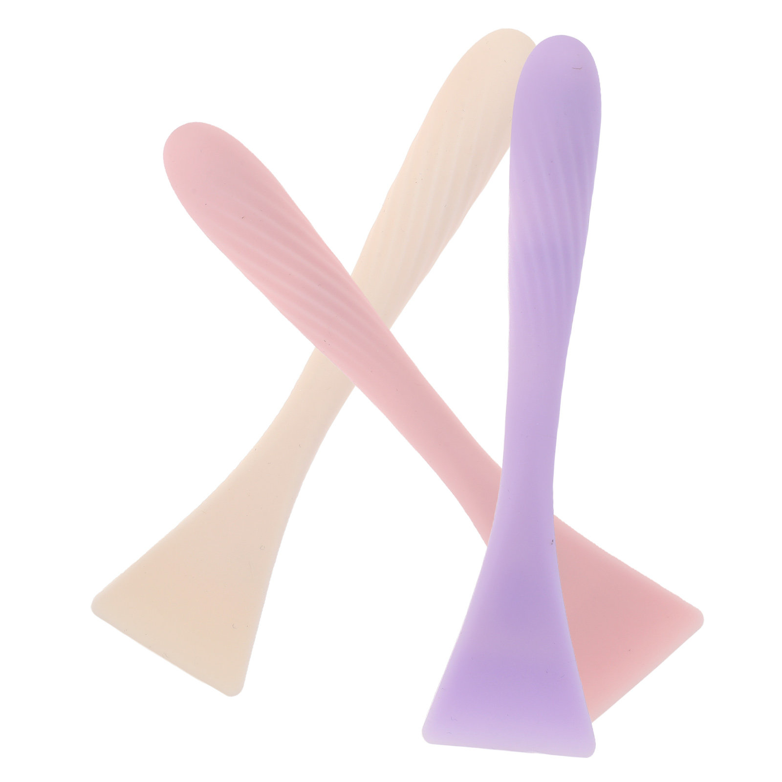 1 Set Kuas Masker Wajah Siliko - Silicone Spatula Set ulasan dan harga
